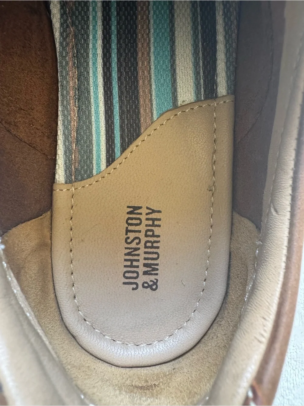 Johnston & Murphy Kids Brown Suede Lace-Up Dress Shoes